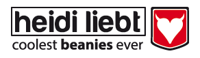 logo heidi liebt mutsen en beannies berretti online